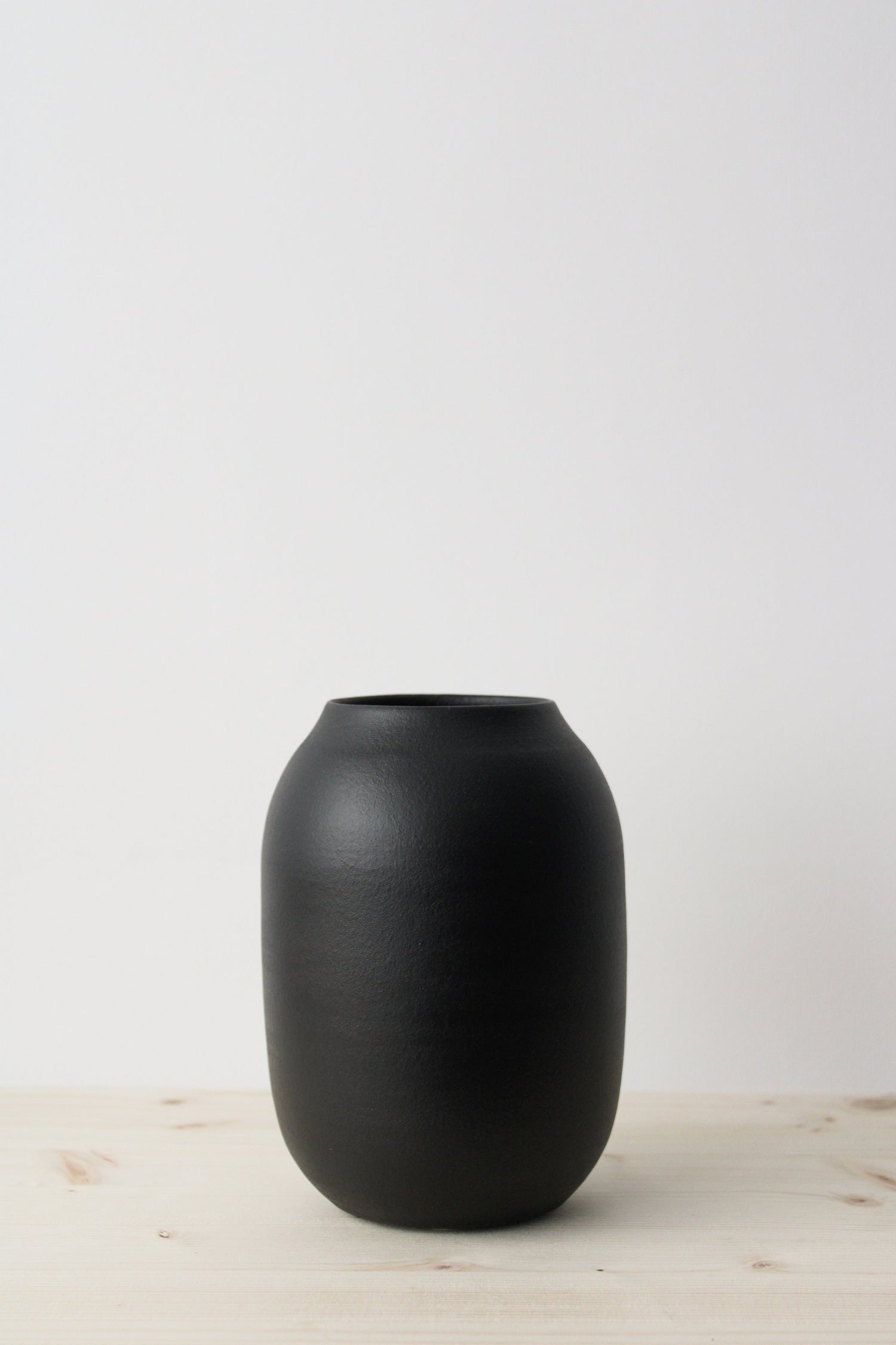Vase schwarz o cactuu