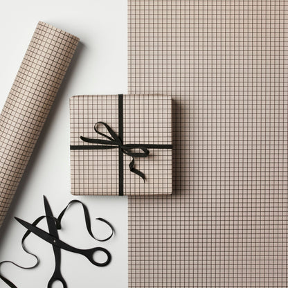 Wrapping paper grid