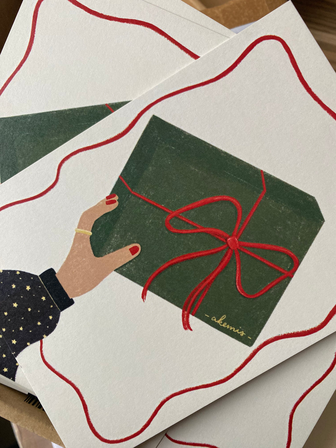 Postkarte  - Weihnachtszauber