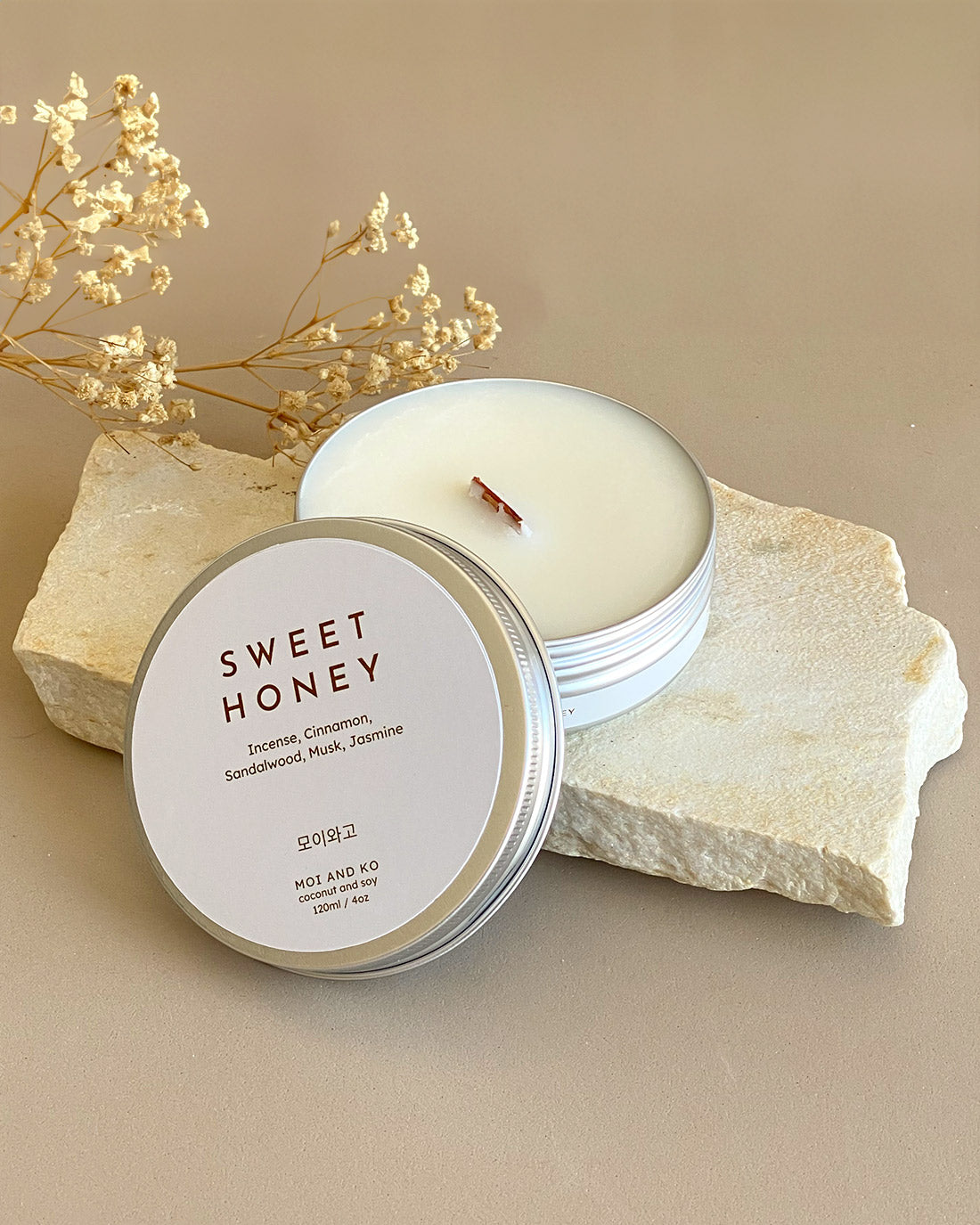 Tin candle - Sweet Honey