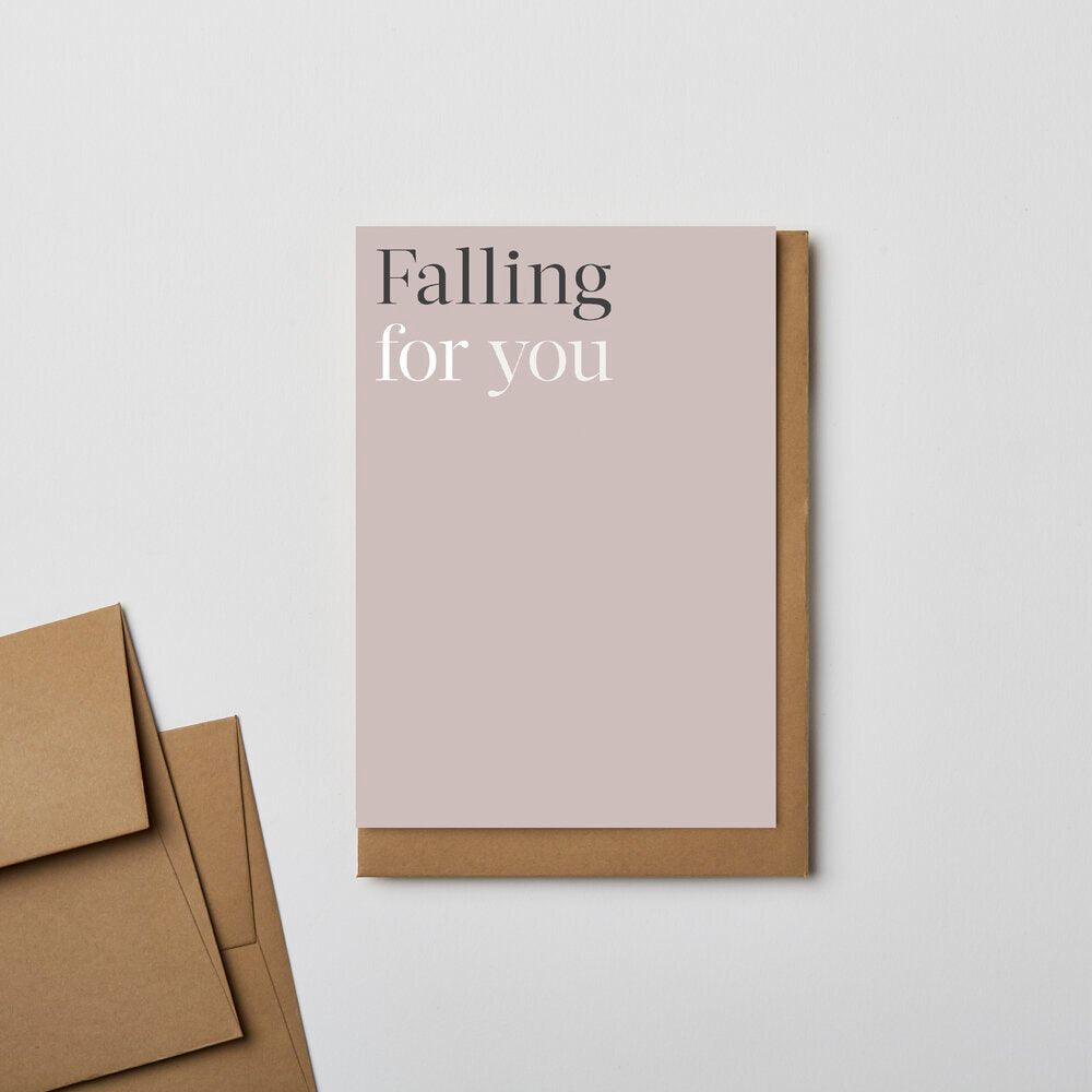 Card falling for you