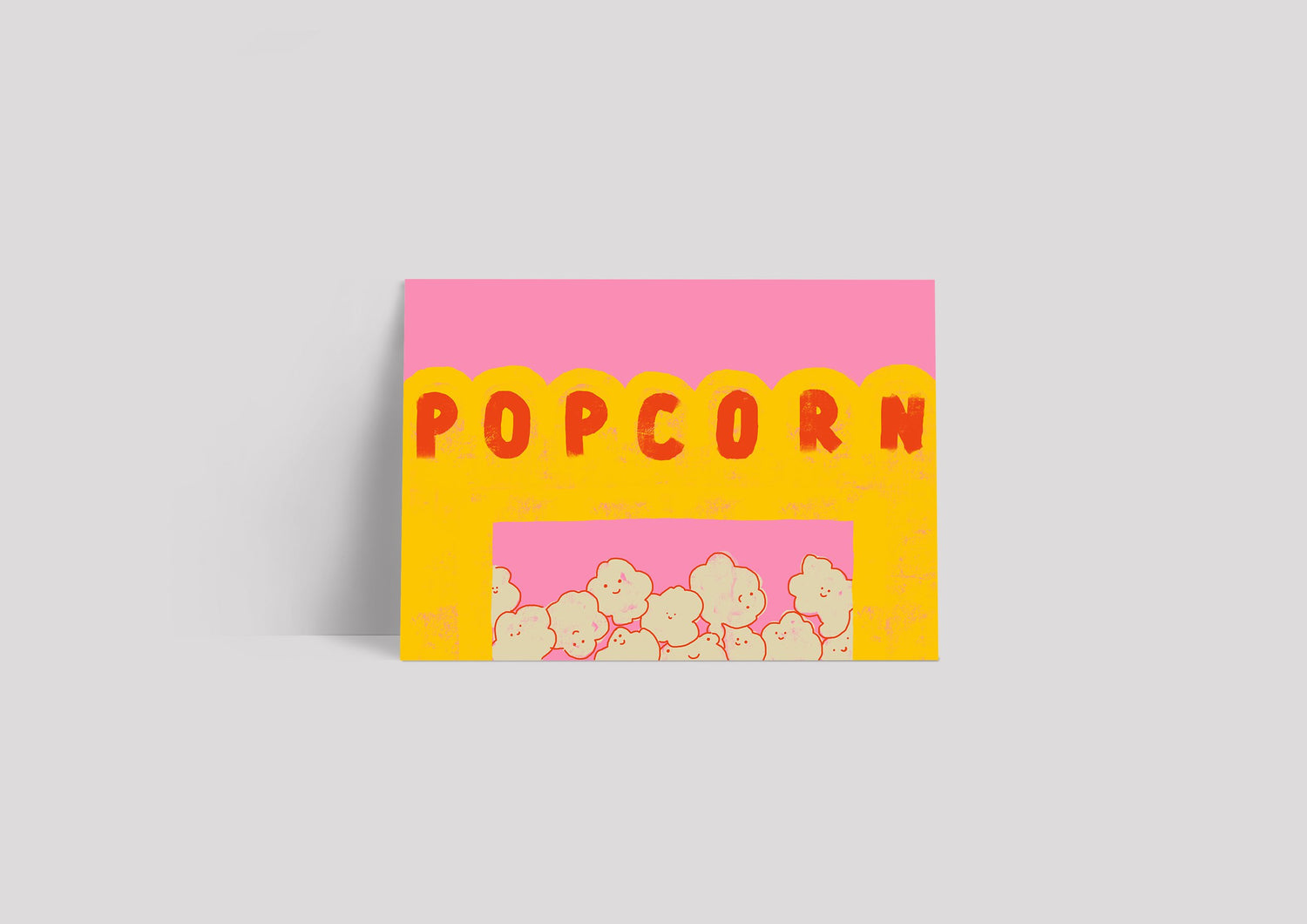 Pop-corn de carte postale
