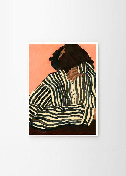 Poster Hanna Peterson - Serene Stripes