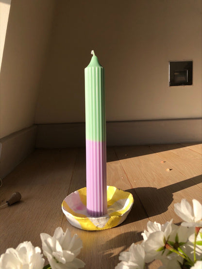 Bicolor Candle
