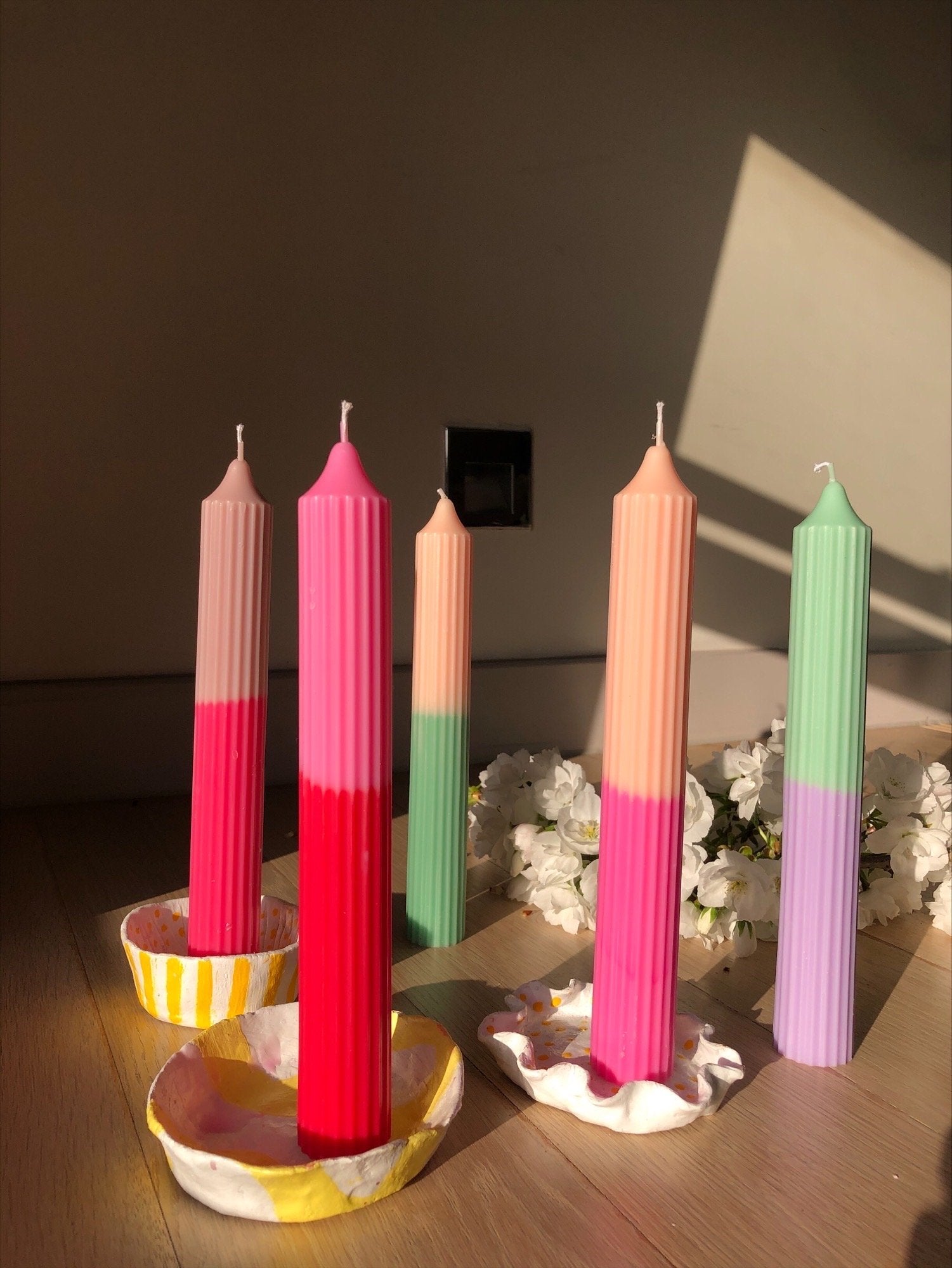 Bicolor Candle