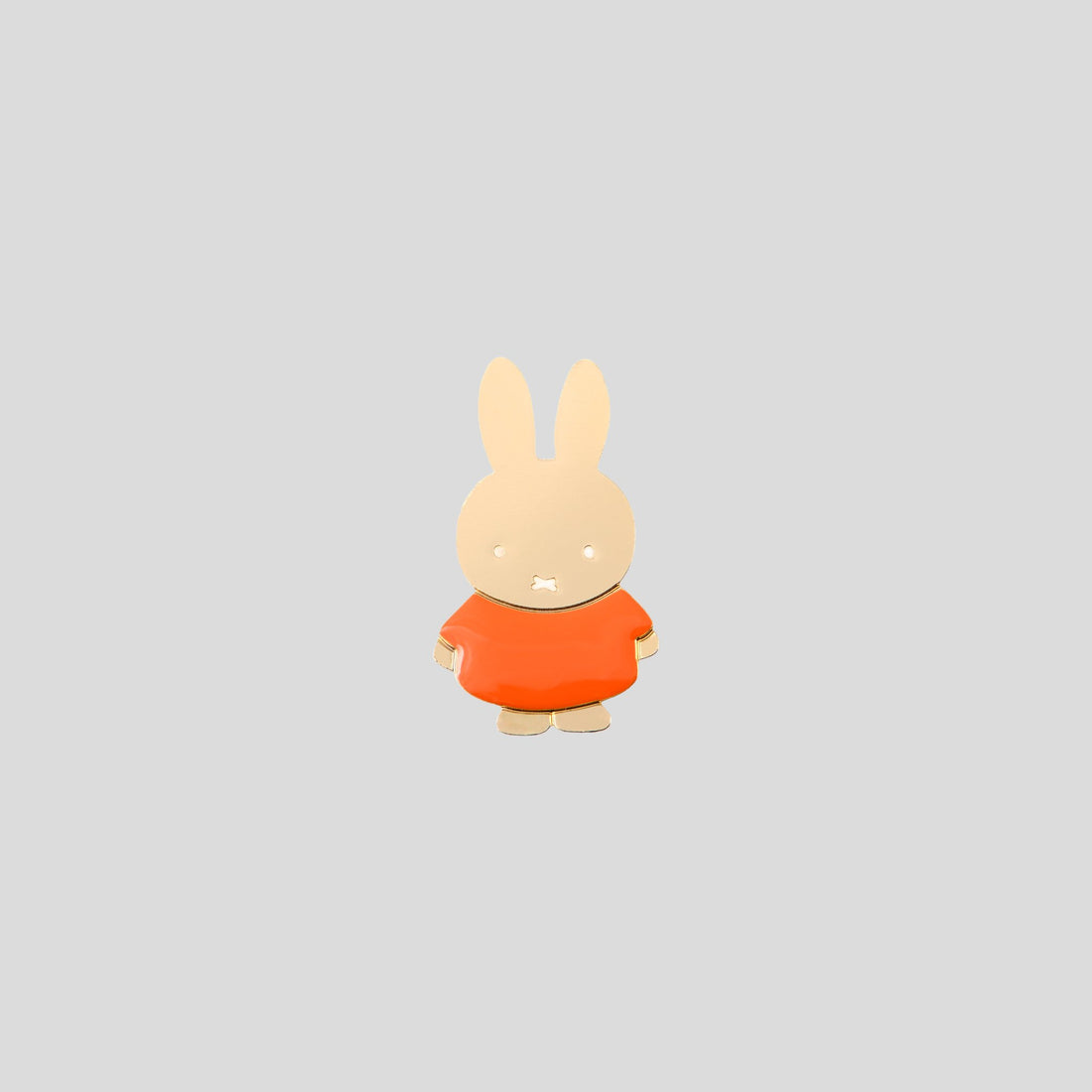 Anstecker Miffy orange